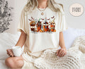 Comfort Colors® Skeleton Coffee Cups Shirt, Coffee Cups Shirt, Skull Coffee Cup Tshirt, Skeleton Halloween Shirt, Coffee Lover T-Shirt