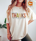 Comfort Colors® Give Thanks To The Lord Shirt, Bible Verse Shirt, Thankful Shirt, Thanksgiving Shirt, Thanksgiving Family Shirt, Fall Shirt