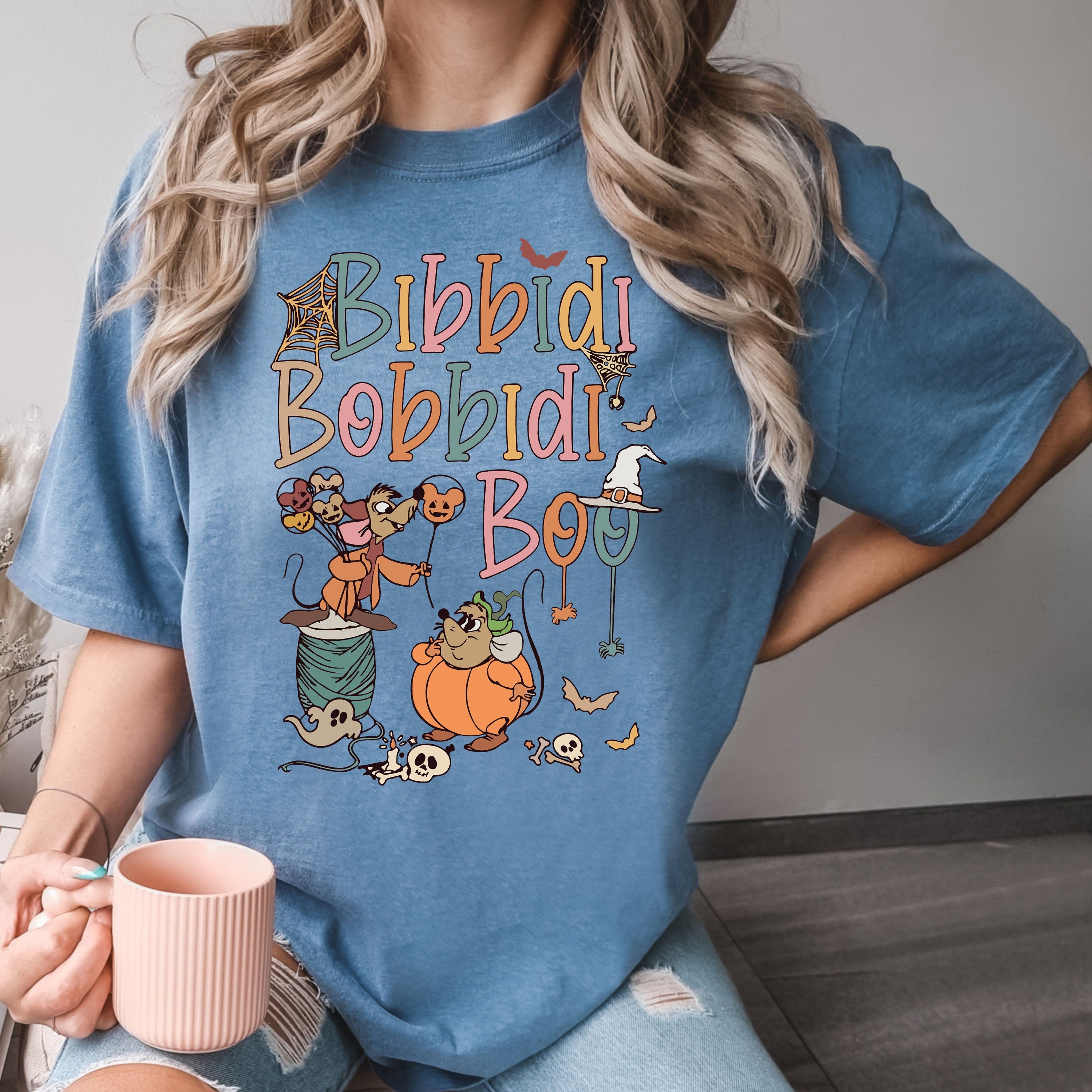 Comfort Colors® Funny Halloween Shirt, Bıbbıdı Bobbıdı Boo Shirt, Cute Halloween Shirt, Halloween Shirt, Halloween Gift, Halloween Party Tee
