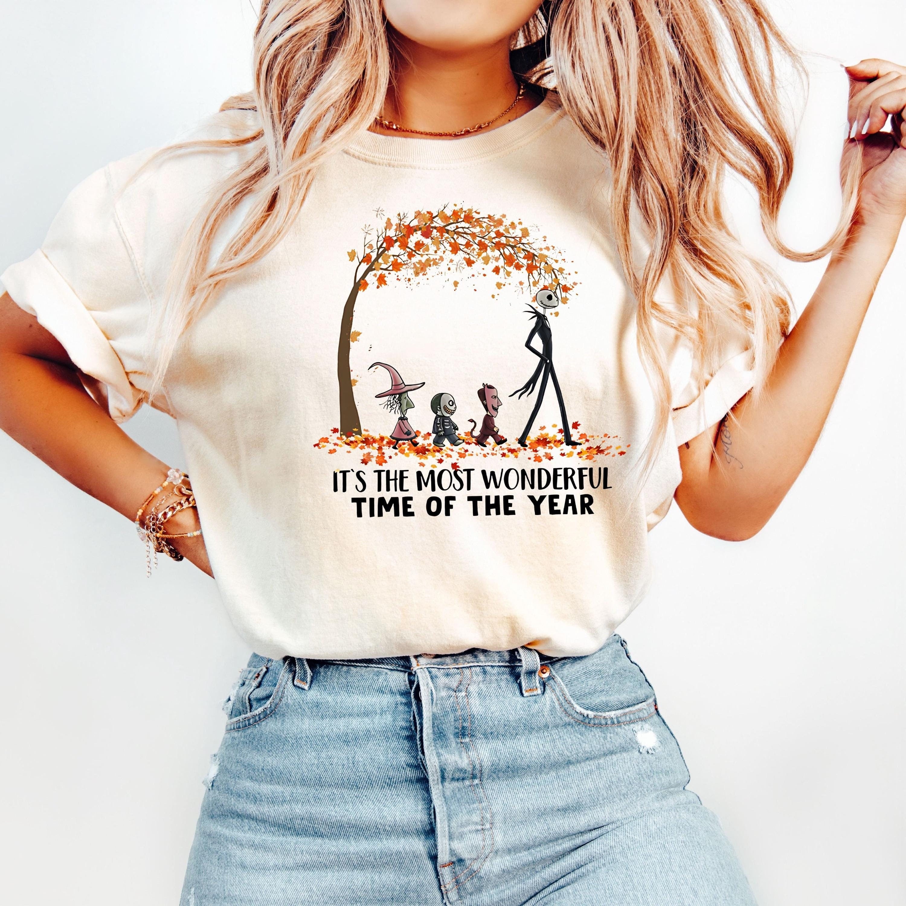 Comfort Colors®  It is the Most Wonderful Time Of The Year Halloween Shirt, Wonderful Time Of The Year Shirt Vintage Halloween T-Shirt,