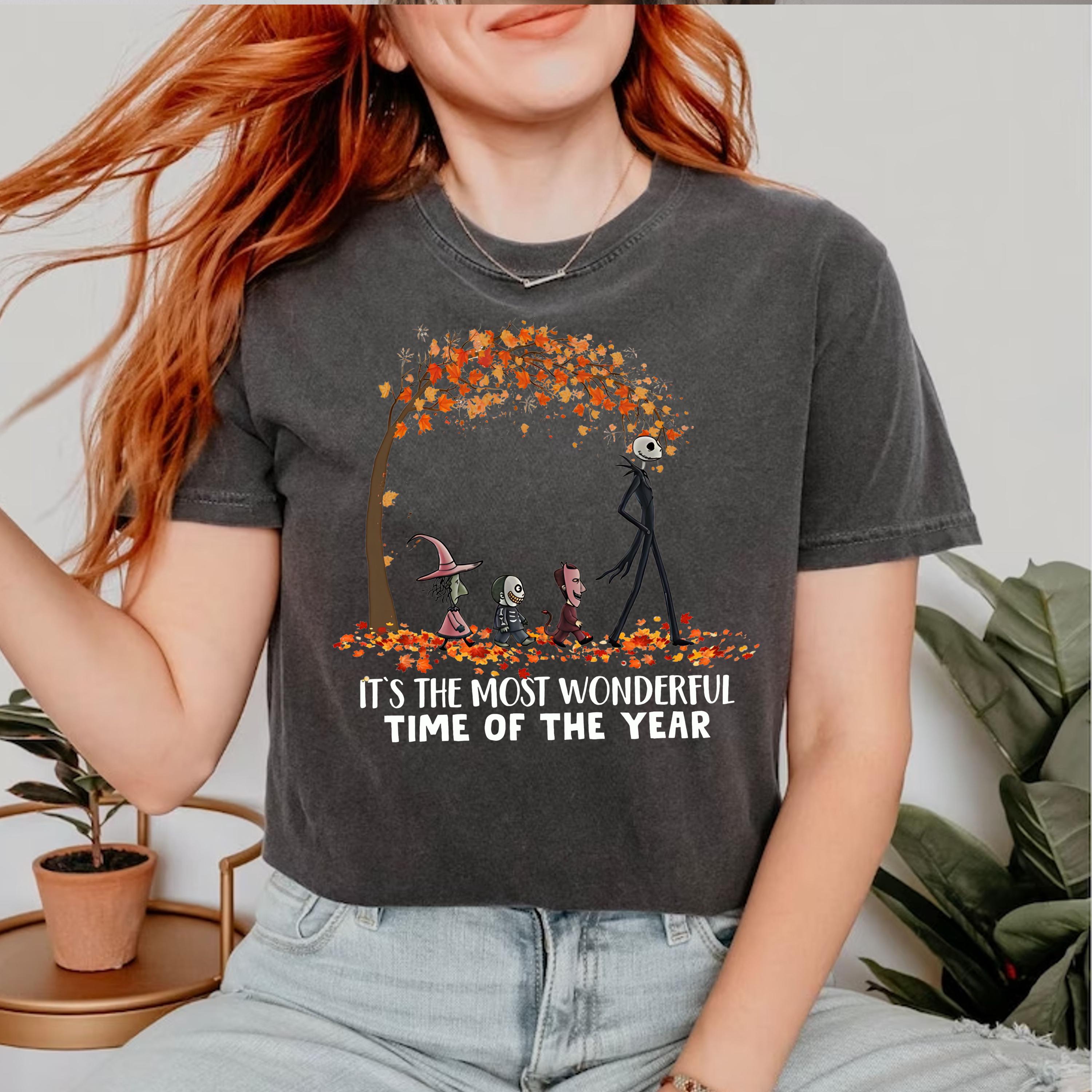 Comfort Colors®  It is the Most Wonderful Time Of The Year Halloween Shirt, Wonderful Time Of The Year Shirt Vintage Halloween T-Shirt,