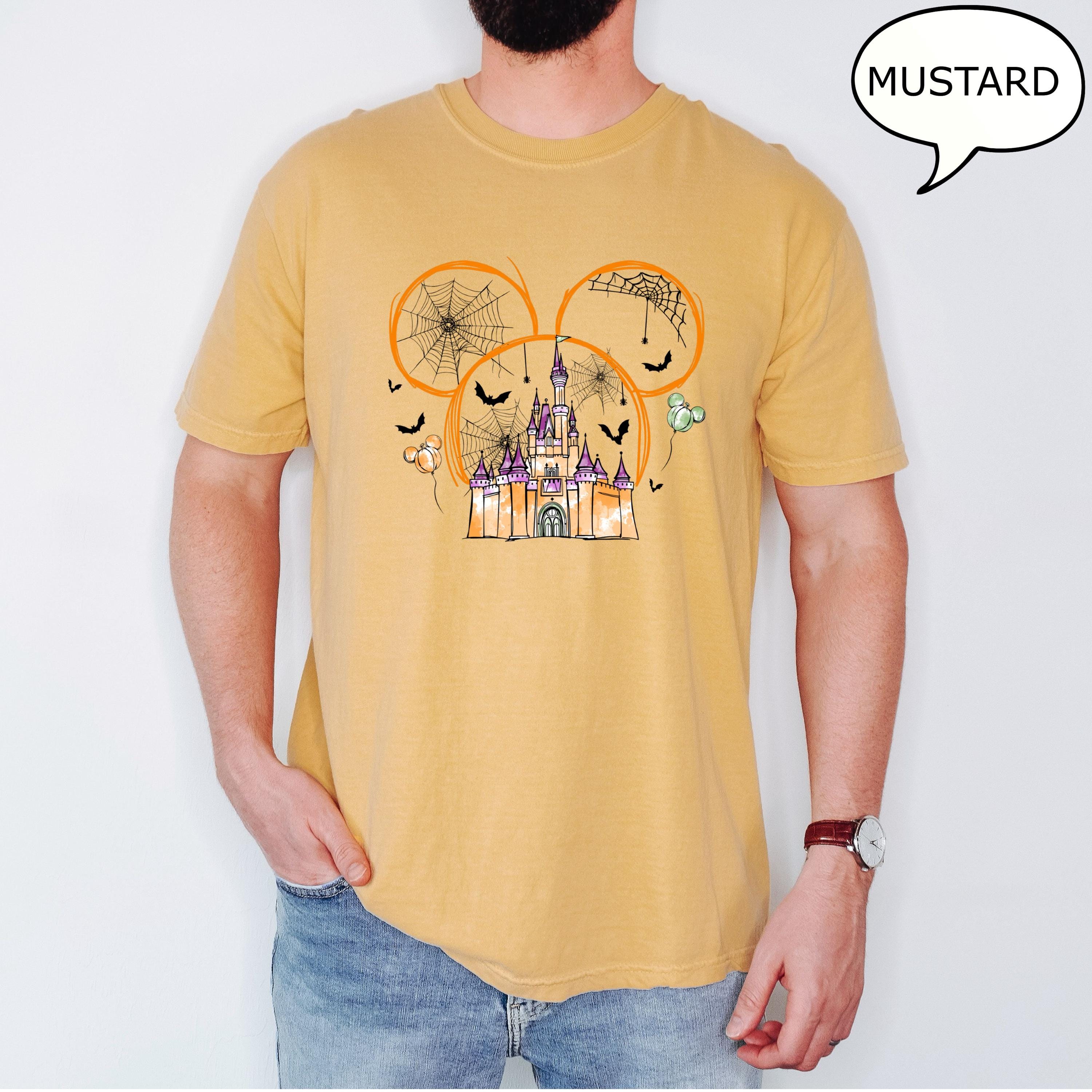 Comfort Colors® Halloween Couples Shirts, Mickey And Minnie Halloween Shirt, Spooky Mickey Shirt, Magical Kingdom Halloween Shirt