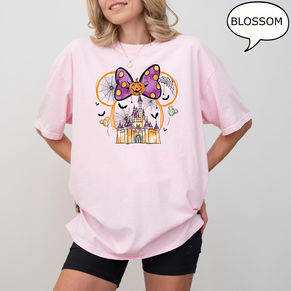Comfort Colors® Halloween Couples Shirts, Mickey And Minnie Halloween Shirt, Spooky Mickey Shirt, Magical Kingdom Halloween Shirt