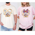 Comfort Colors® Halloween Couples Shirts, Mickey And Minnie Halloween Shirt, Spooky Mickey Shirt, Magical Kingdom Halloween Shirt