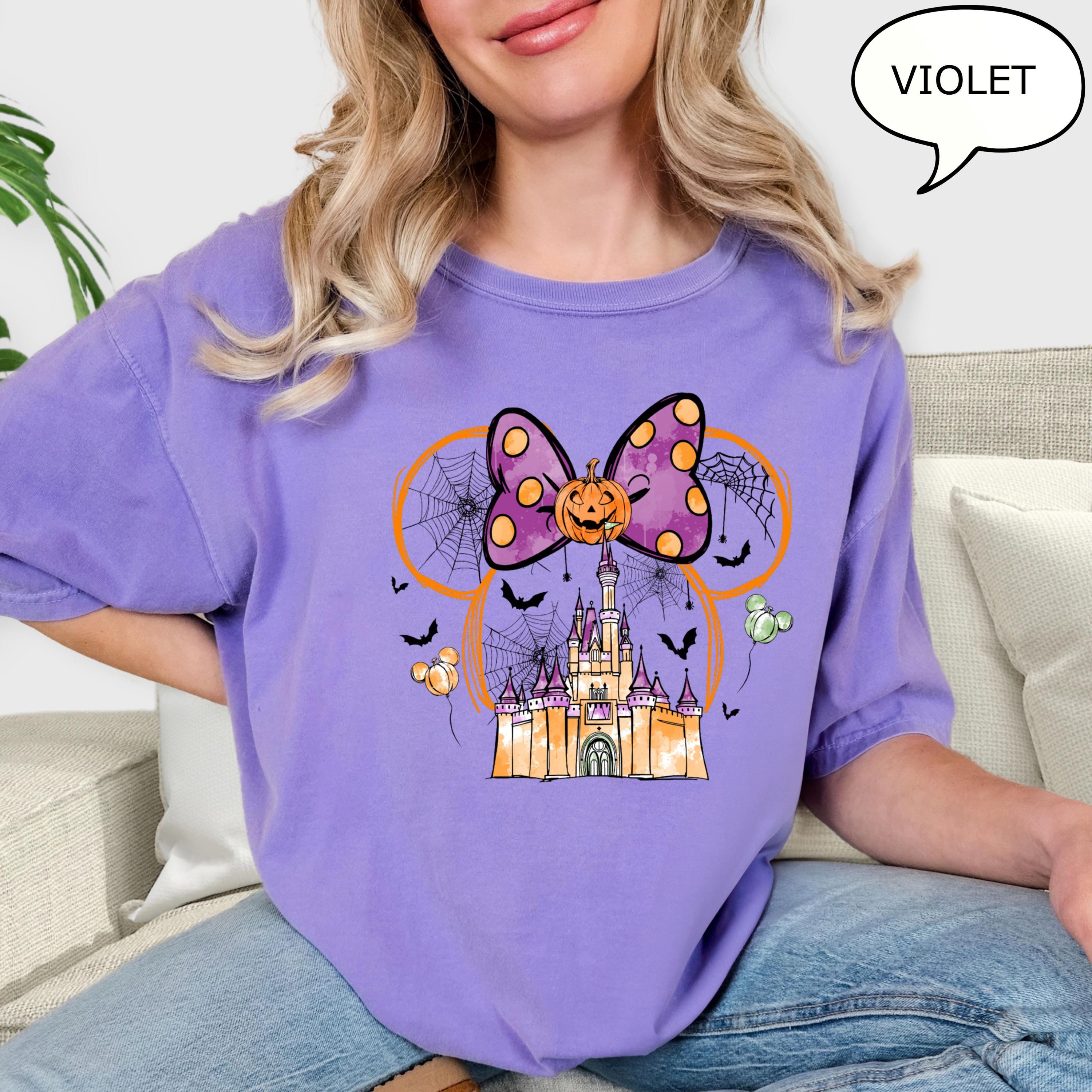 Comfort Colors® Halloween Couples Shirts, Mickey And Minnie Halloween Shirt, Spooky Mickey Shirt, Magical Kingdom Halloween Shirt
