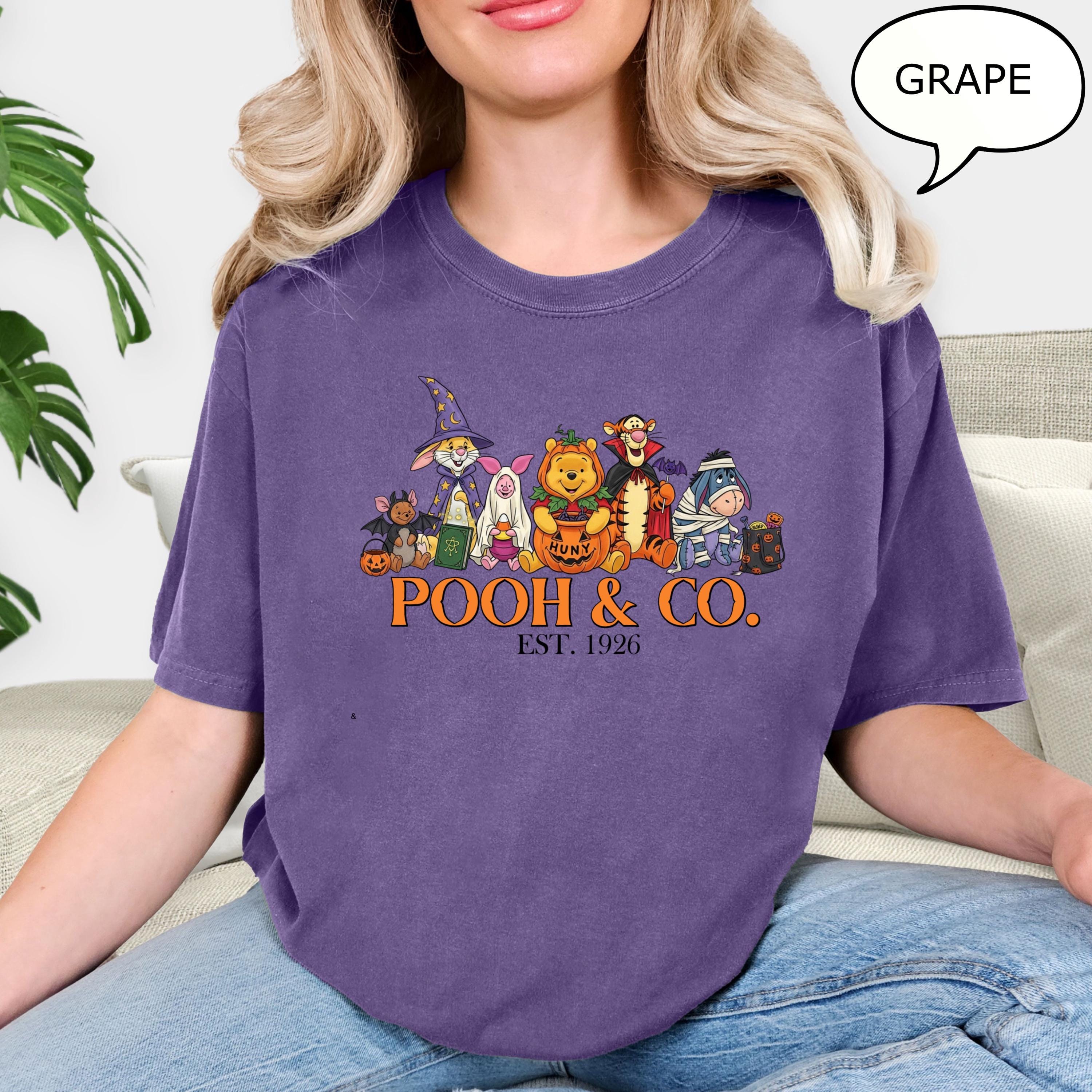 Comfort Colors® Pooh & Co Est 1926 T-Shirt, Winnie The Pooh Halloween Shirt, Pooh Spooky Shirt, Halloween Party Shirt