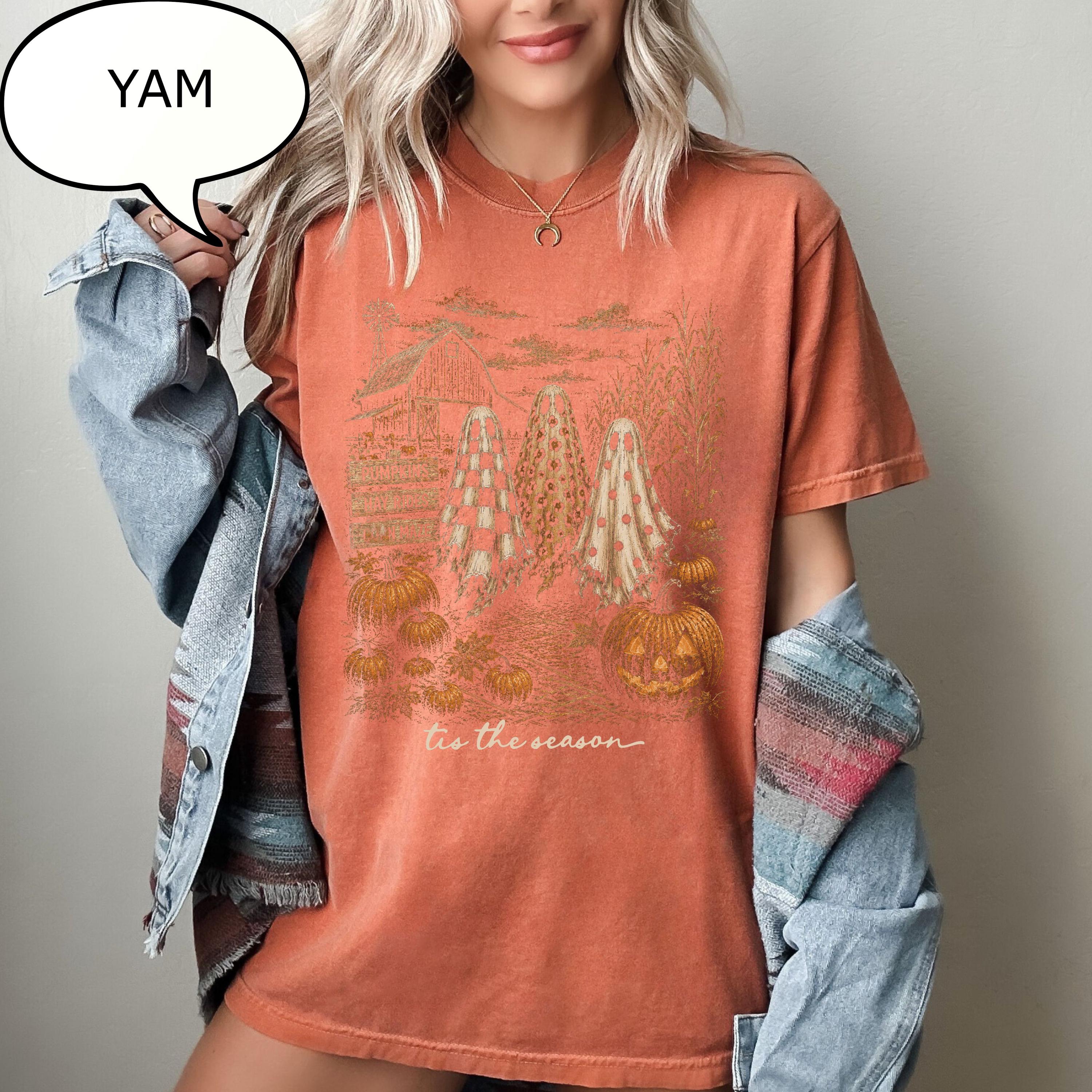 Comfort Colors® Tis The Season T-Shirt, Halloween Ghost Shirt, Spooky Season Shirt