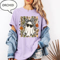 Comfort Colors® Coquette Bow Sunglasses Ghost T-Shirt, Spooky Girl Shirt, Halloween Woman Gift