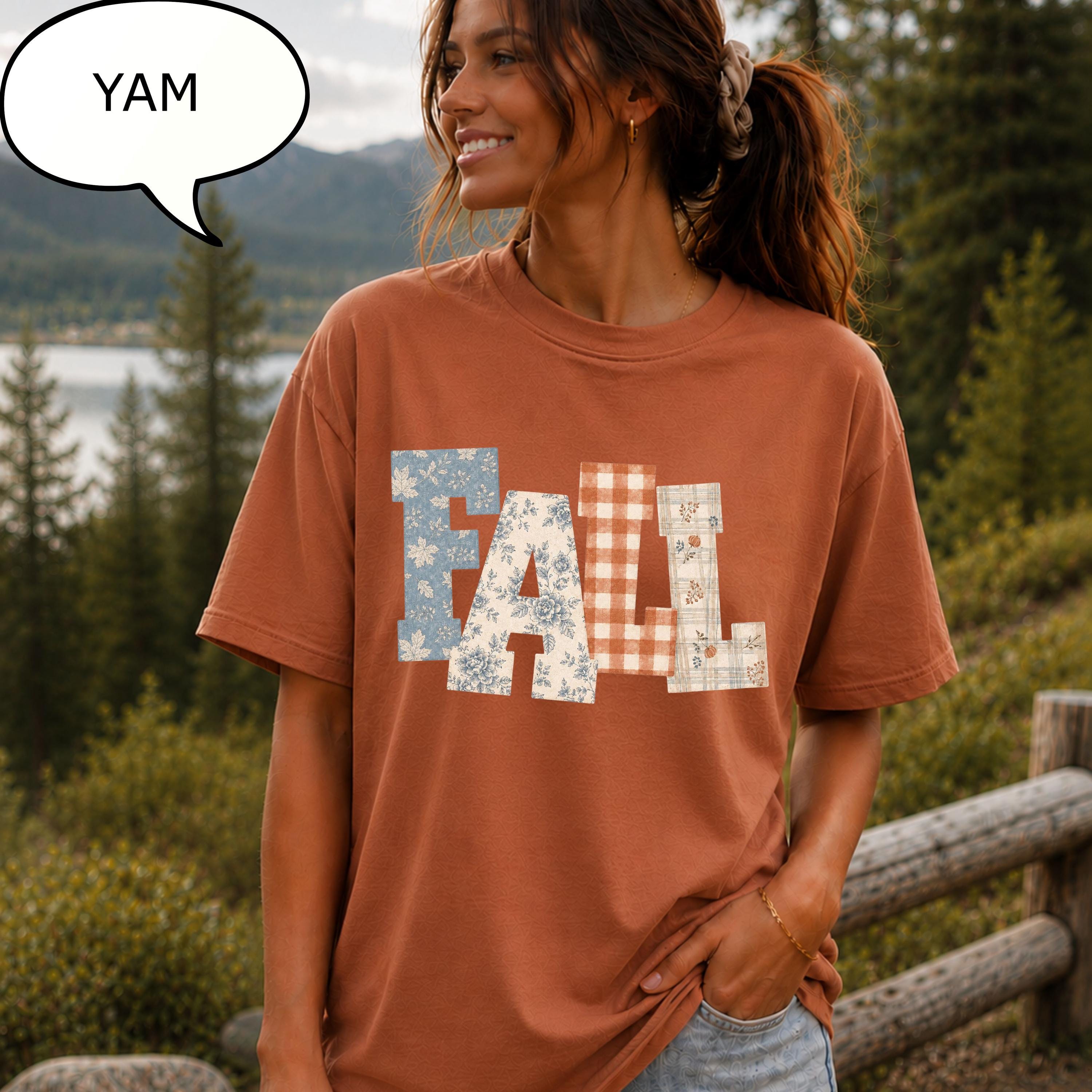 Comfort Colors® Fall T-Shirt, Autumn Shirt, Fall Apparel Shirt, Fall Lover Gif