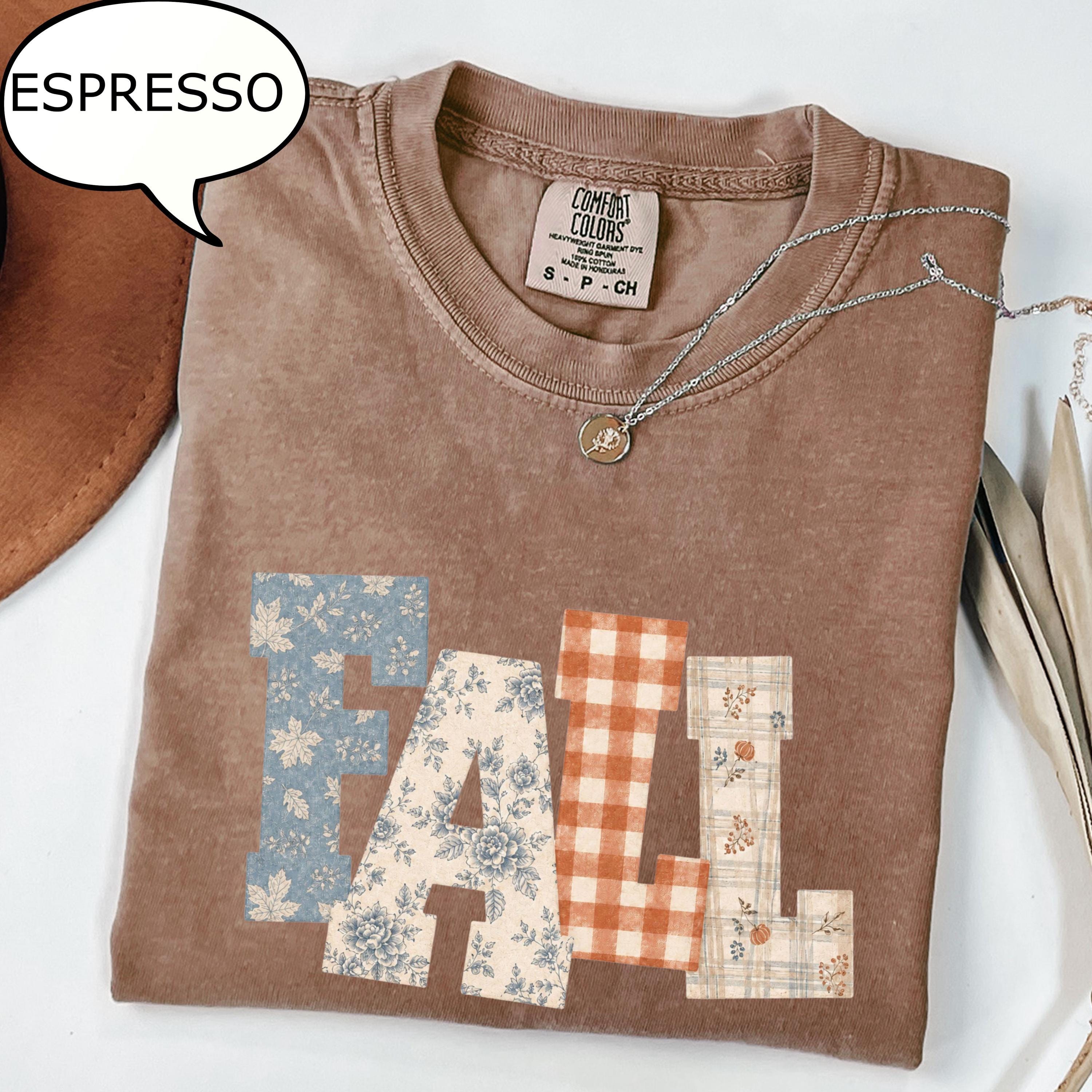 Comfort Colors® Fall T-Shirt, Autumn Shirt, Fall Apparel Shirt, Fall Lover Gif
